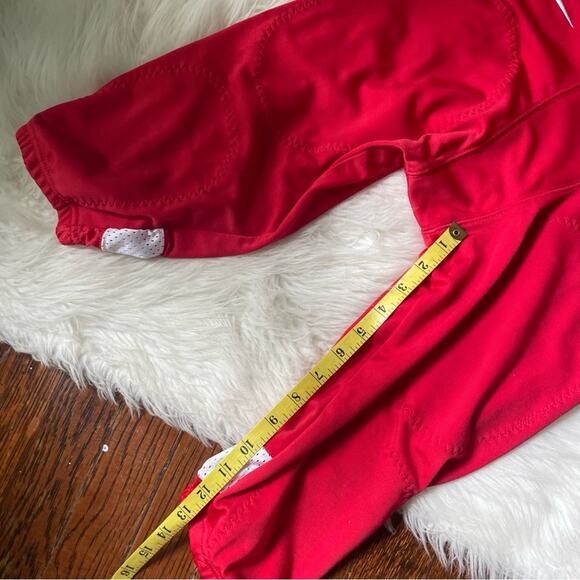 Nike Football Practice Pants Size Large Red & White - Picture 9 of 9